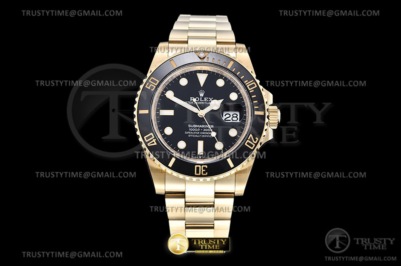 GM공장 롤렉스 신형 서브마리너 흑금 브레이슬릿 Submariner 126618LN 904 YG/YG Black GMF A3235