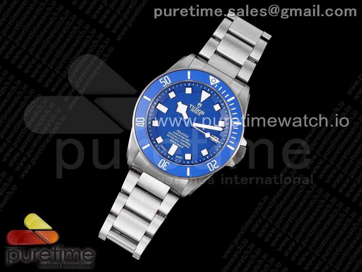 ZF공장 튜더 펠라고스 블루 티타늄 브레이슬릿  Blue Pelagos ZF 1:1 Best Edition on Titanium Bracelet A2824 V5