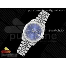 CLEAN공장 롤렉스 데이저스트 41 스틸 블루다이얼 로만인덱스 쥬빌레브레이슬릿 클린공장 Datejust 41 SS 904L Steel Clean 1:1 Best Edition Blue Roman Dial on Jubilee Bracelet VR3235