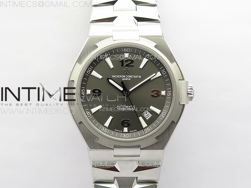 PP공장 바쉐론 콘스탄틴 오버시즈 47040 그레이다이얼 브레이슬릿 Overseas 47040 SS PPF 1:1 Best Edition Gray dial on SS Bracelet A1226 PPF공장