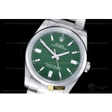 GM공장 롤렉스 오이스터퍼페츄얼 36 그린다이얼 브레이슬릿 3230 Oyster Pert 36mm 904 126000 SS/SS Green GMF V2 VR3230