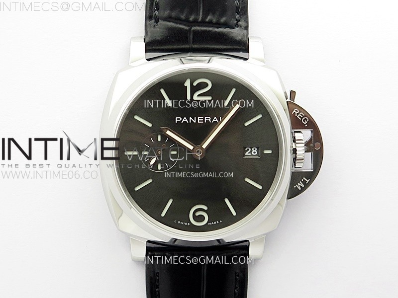 VS공장 파네라이 PAM1250 블랙다이얼 블랙가죽스트랩 PAM1250 X SS VSF 1:1 Best Edition Black Dial on Black Leather Strap Asian P900