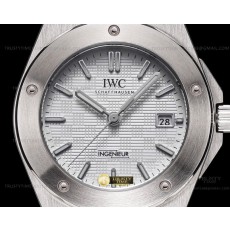 GH공장 IWC 인제니어 실버다이얼 브레이슬릿 IWC0555A - Ingenieur Auto SS/SS Silver GHF MY9015