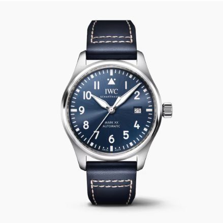 V7공장 IWC 파일럿 마크20 블루다이얼 가죽스트랩