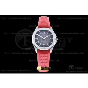 DD공장 파텍필립 아쿠아넛 5167 그레이다이얼 레드러버스트랩  Aquanaut Ref.5167 Red SS/RU Grey/Red/Num DDF DD330