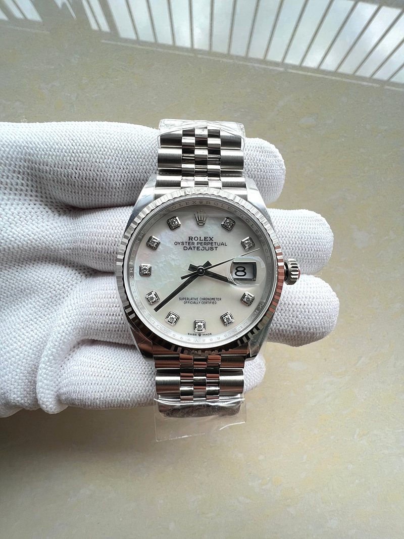 국내배송!! Clean공장 롤렉스 데이저스트 36 스틸 자개다이얼 텐포인트인덱스 플루티드베젤 쥬빌레브레이슬릿 (고유번호 CC2)