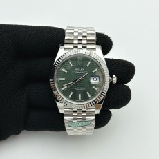 국내배송!! CLEAN공장 롤렉스 데이저스트 41 스틸 그린플루티드다이얼 플루티드베젤 쥬빌레브레이슬릿 (고유번호 C3)