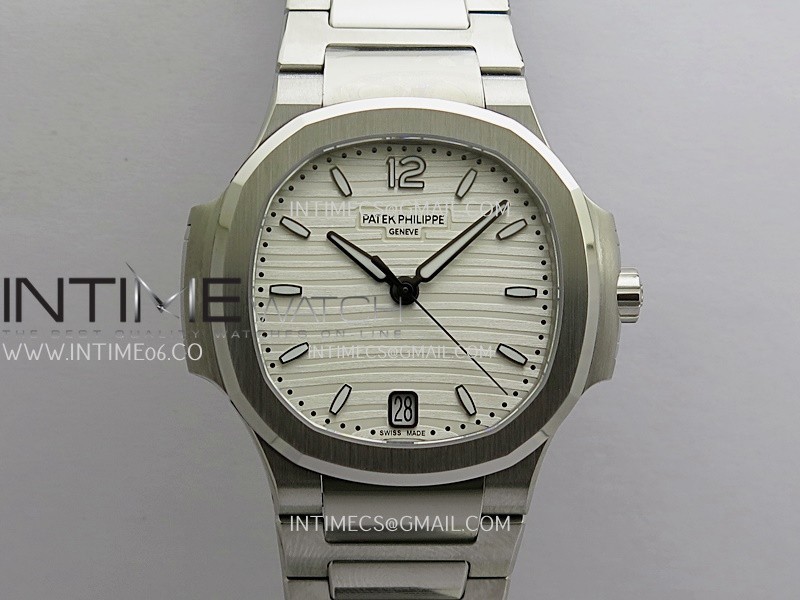 [26.01 UP] DD공장 파텍필립 노틸러스 레이디 7118 스틸 화이트다이얼 브레이슬릿 Nautilus 7118 Ladies SS DDF 1:1 Best Edition Silver Dial On SS Bracelet Super Clone DD26-330