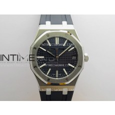 [26.01 UP] DD공장 오데마피게 로얄오크 15510 블루다이얼 러버스트랩 Royal Oak 41mm 15510 SS DDF 1:1 Best Edition Blue Dial On Blue Rubber Strap Super Clone DD4302