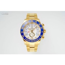 KF공장 롤렉스 요트마스터2 옐로우골드금통 화이트다이얼 브레이슬릿 YachtMaster II 116688 YG KF 1:1 Best Edition White Dial on YG Bracelet A7750