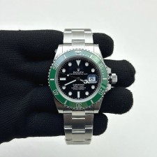 국내배송!! VS공장 롤렉스 서브마리너 41 스타벅스 그린 스틸 브레이슬릿 (고유번호 0S154)