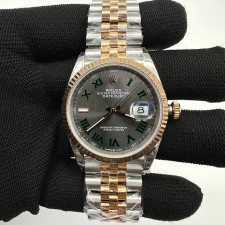 국내배송!! VS공장 롤렉스 데이저스트 36 로즈골드콤비 슬레이트로만다이얼 쥬빌레브레이슬릿 윔블던 (고유번호 1V)