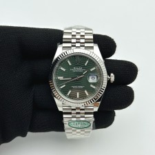 국내배송!! CLEAN공장 롤렉스 데이저스트 41 스틸 그린플루티드다이얼 플루티드베젤 쥬빌레브레이슬릿 (고유번호 c4)