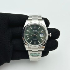 국내배송!! CLEAN공장 롤렉스 데이저스트 41 스틸 민트그린다이얼 플루티드베젤 오이스터브레이슬릿 (고유번호 c8)