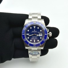 국내배송!! CLEAN공장 롤렉스 서브마리너 40 블루 브레이슬릿 (고유번호 1234)