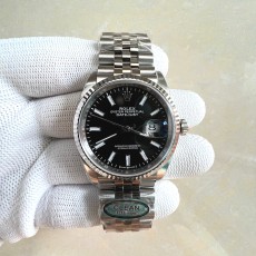 국내배송!! Clean공장 롤렉스 데이저스트 36 스틸 블랙다이얼 플루티드베젤 쥬빌레브레이슬릿 (고유번호 WC45)